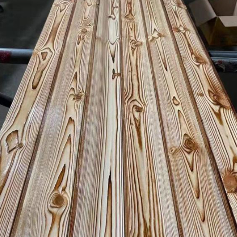 탄화 목재 벽 패널 탄화 목재 벽 패널