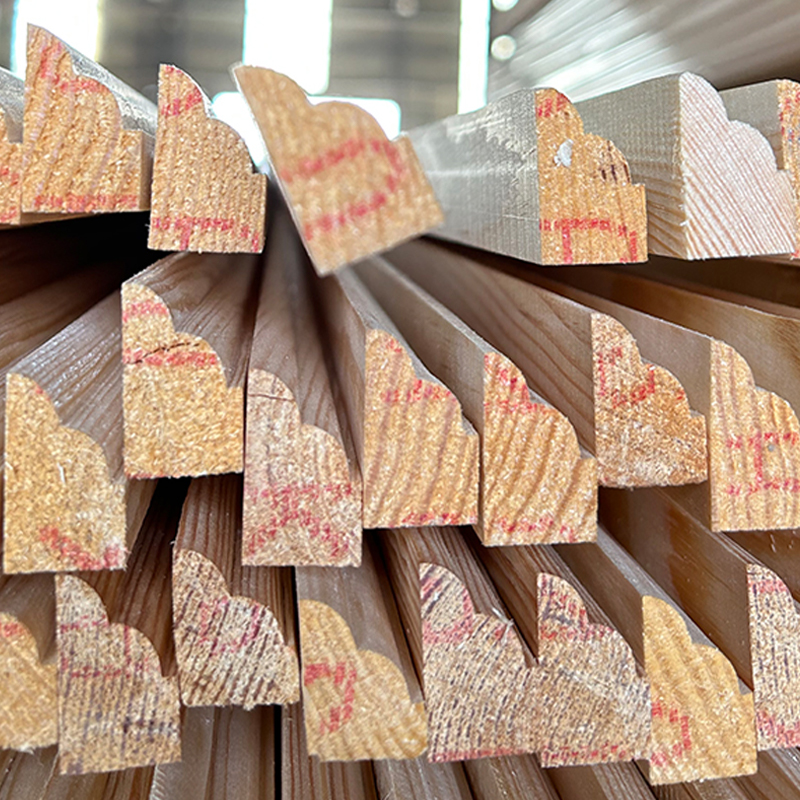 소나무 베이스보드 몰딩