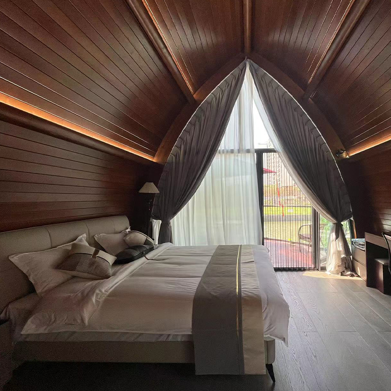 조립식 나무 보트하우스