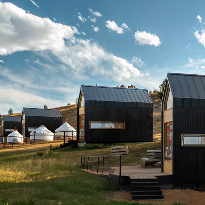 조립식 목재 휴가용 주택