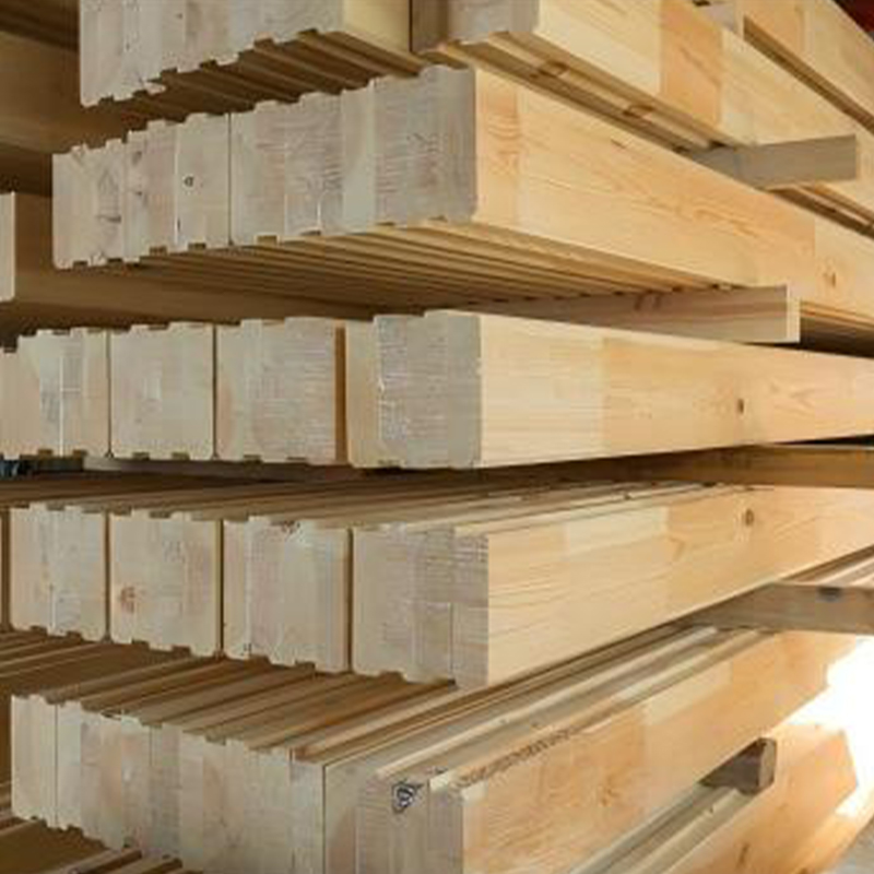 더글러스 전나무 글루람 통나무