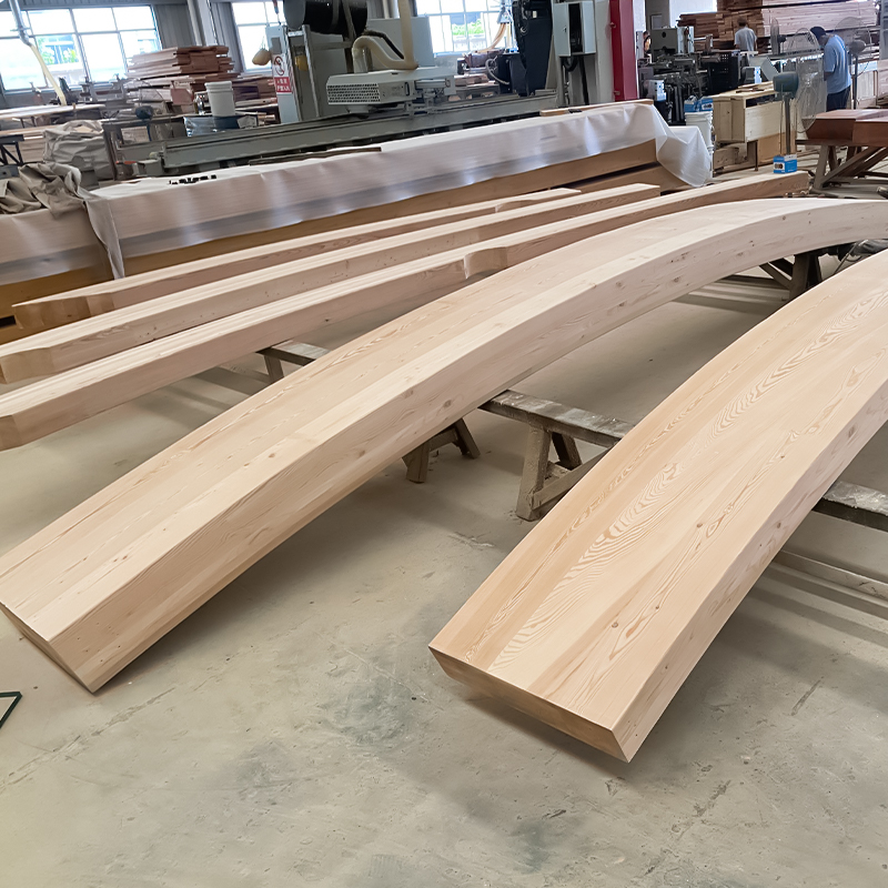 더글러스 전나무 곡선 글루람 