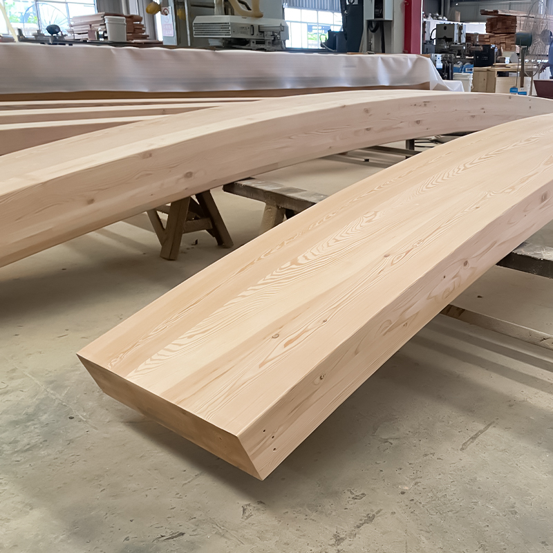 더글러스 전나무 곡선 글루람 