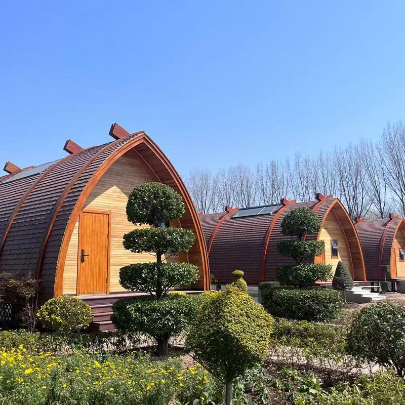 조립식 나무 보트하우스