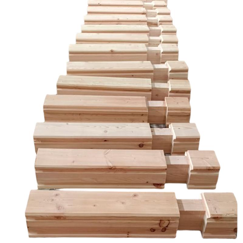 더글러스 전나무 글루람 통나무