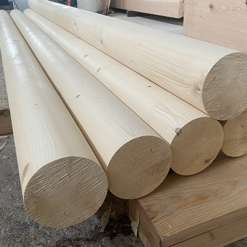 가문비나무 글루람 빔과 포스트