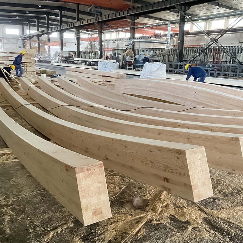 더글러스 전나무 곡선 글루람 