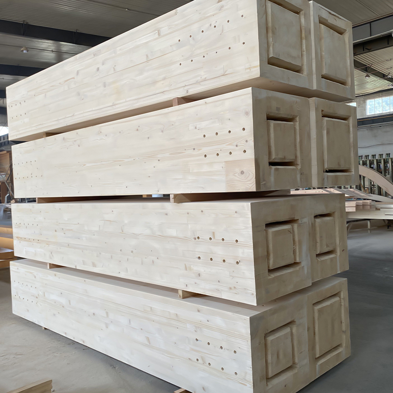 가문비나무 글루람 빔과 포스트