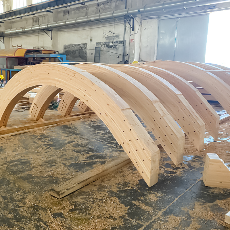 더글러스 전나무 곡선 글루람 