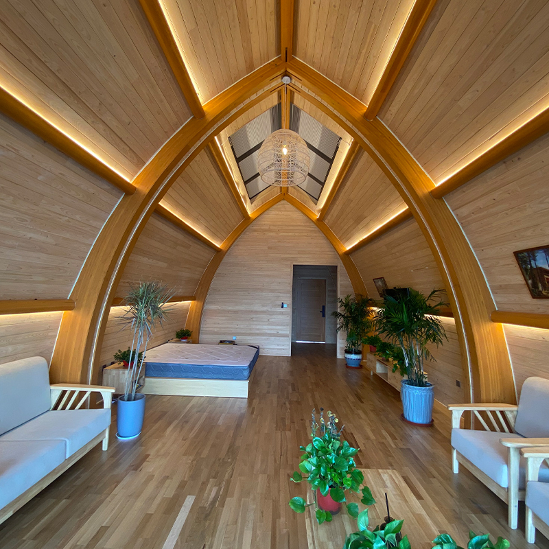 조립식 나무 보트하우스