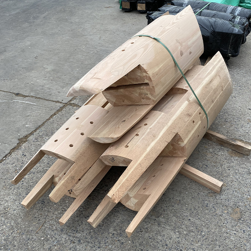 더글러스 전나무 특수 모양 글루람 