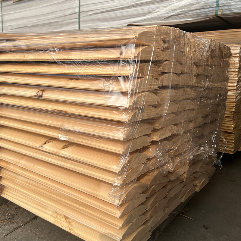 더글러스 전나무 D-로그 사이딩