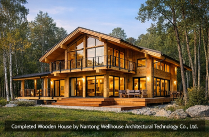 Full-cycle project delivery from design to completed Wooden House building